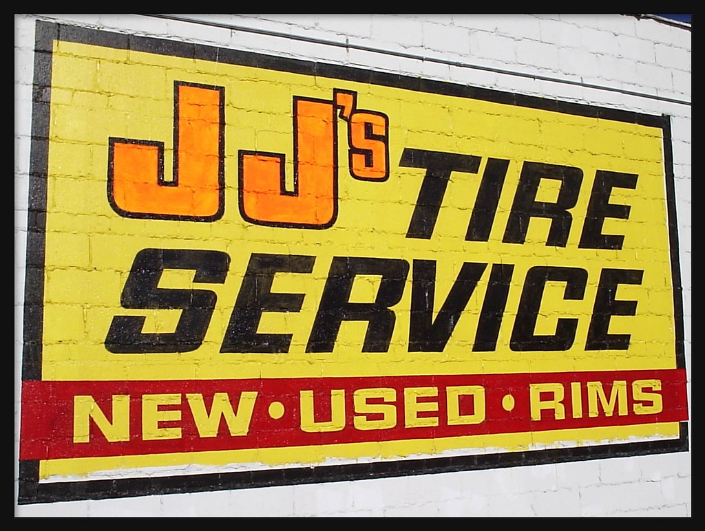 Sign JJ's Tire ServiceDetroit MI This is one of several… Flickr