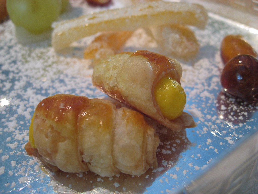 Cream filled Puff Pastry They were light and airy,… Flickr