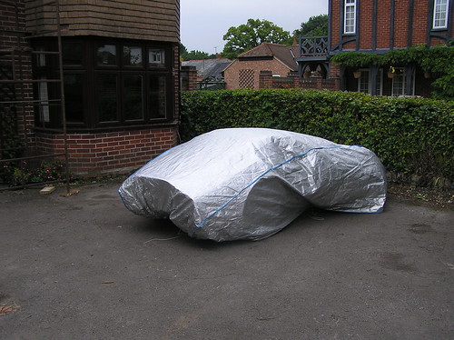 Car cover Seemed to make sense to protect the beastie, not… Flickr