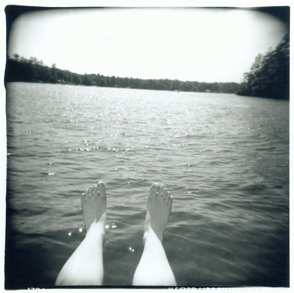 me feets taken with a Holga in Pelham NH on Little Island … Flickr