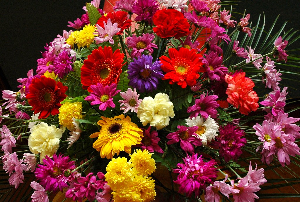 Long Life Flower Offering of Nepalese flowers, Tharlam Mon… Flickr