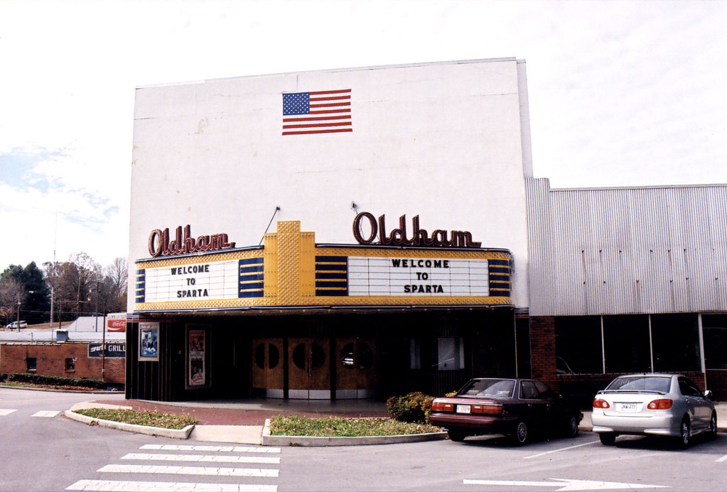 Oldham Theater facade Sparta, TN Darren Snow Flickr