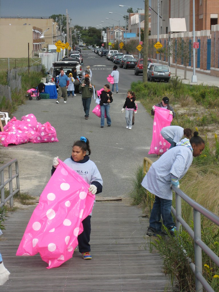 Far Rockaway Beach Clean Up Adrian Flickr