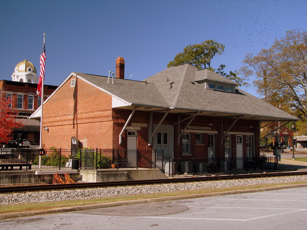 Cartersville, GA Depot This train depot is one of the few … Flickr