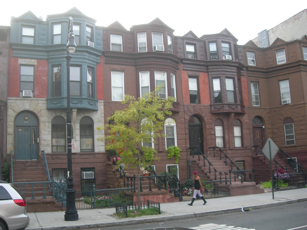 Brooklyn Stuyvesant Heights Stuyvesant Ave Brownstone Flickr