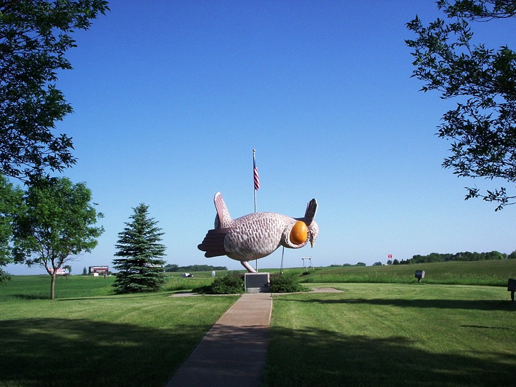 Minnesota, Rothsay, "World's Largest Prairie Chicken" (10,… Flickr