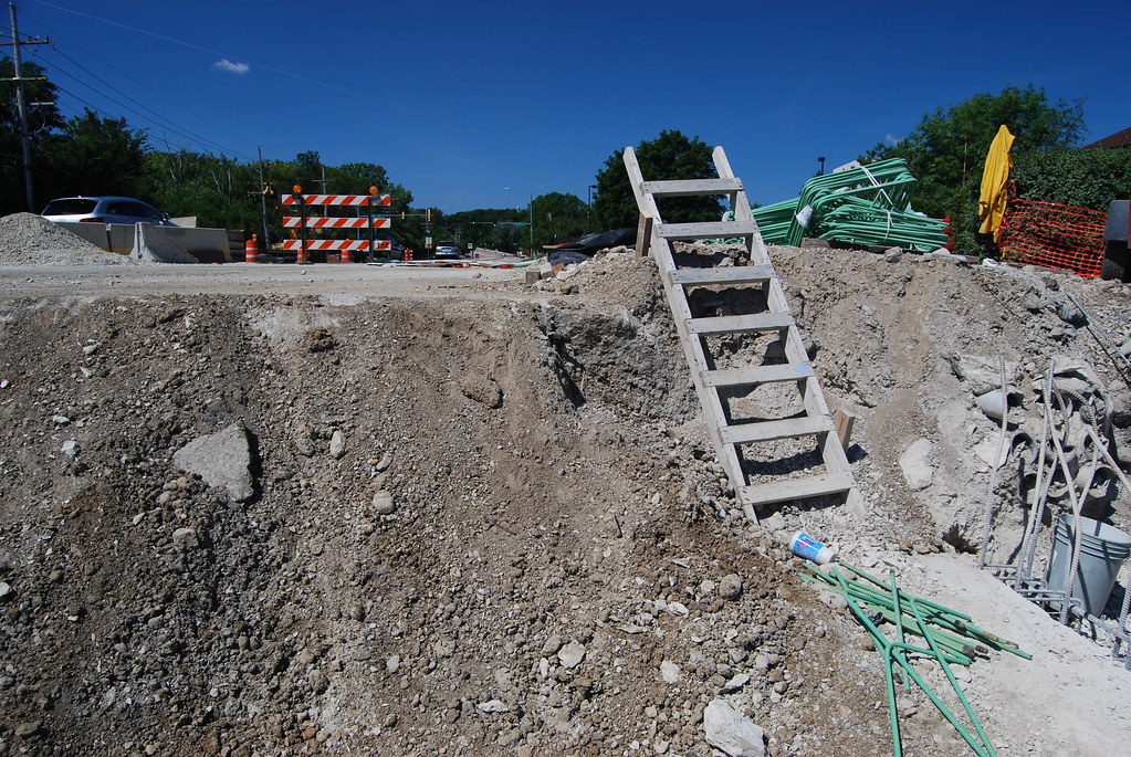 Lisle Bridge Construction 109 Lisle Bridge Construction Flickr