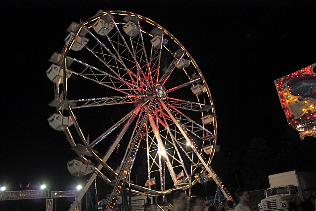 Caledonia County Fair 2008 722 The Midway. Ferris wheel … Flickr