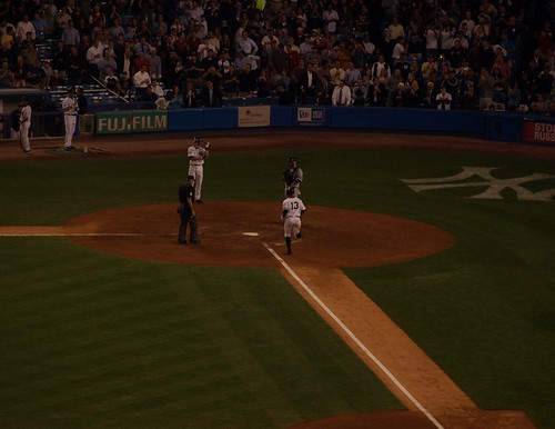 Homerun Trot ARod about to cross home plate after homeri… Flickr