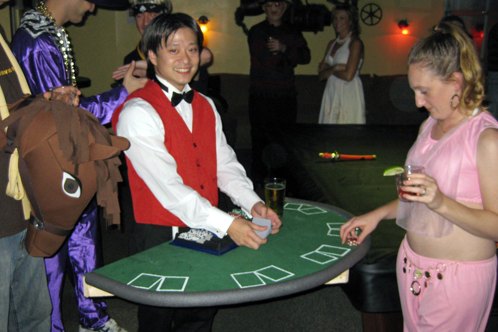 IMG_0237 I demonstrate my fully functional blackjack deale… Flickr