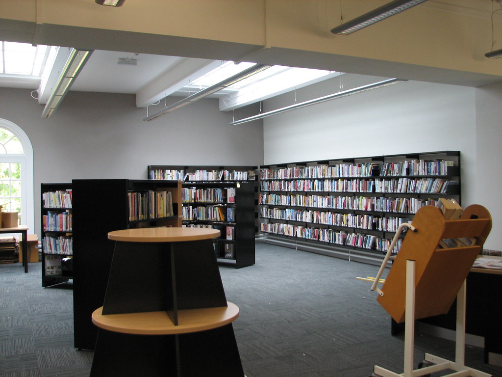 Hillsborough Library Hillsborough adults library view of