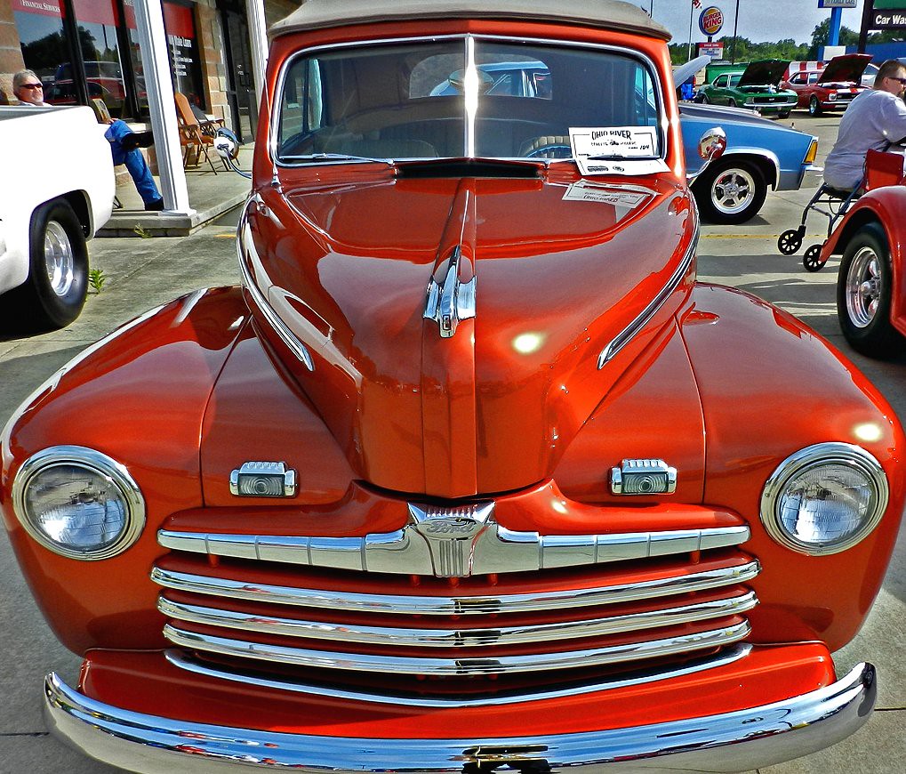 1947 Ford Convertible Seen in Wheelersburg, Ohio at the Oh… Flickr