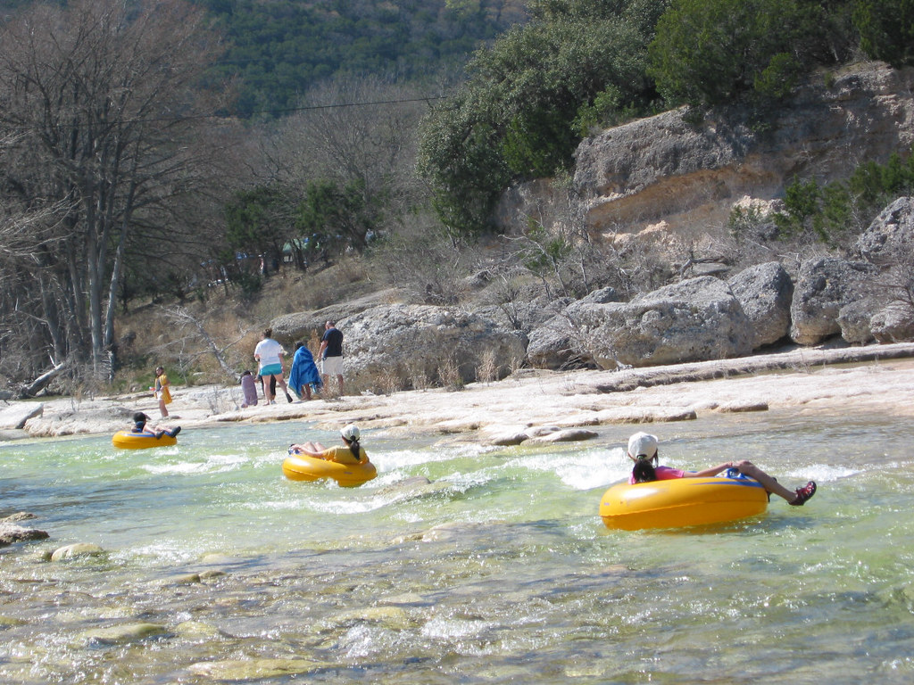 Tubing along Frio River Frankie and Windra Flickr