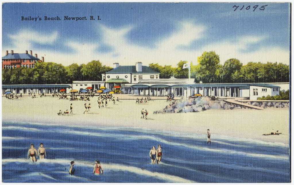 Bailey's Beach, Newport, R.I. File name 06_10_001980 Titl… Flickr