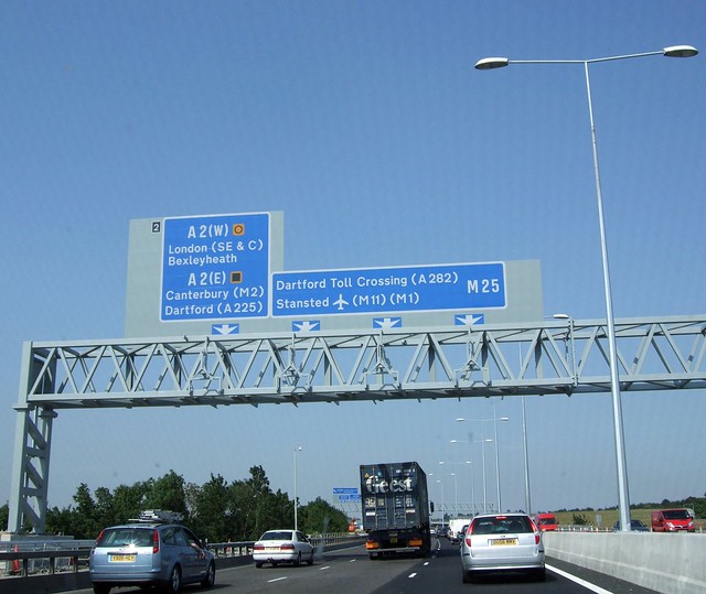 M25, Dartford Tunnel Approach. a photo on Flickriver