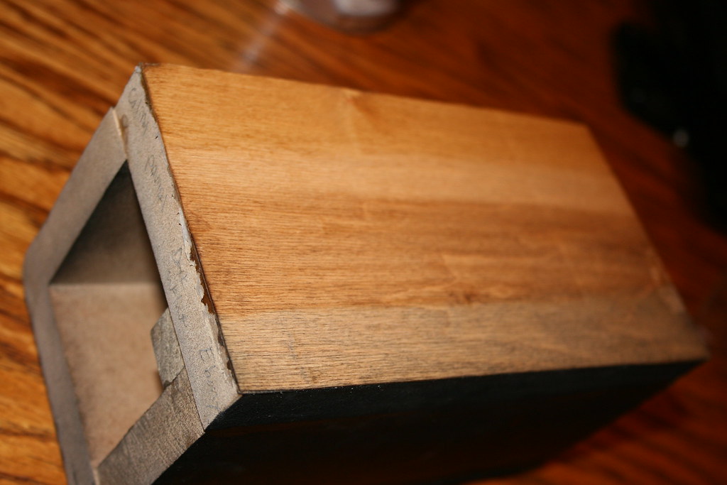 Mini speaker veneer test block This is the test block I ha… Flickr
