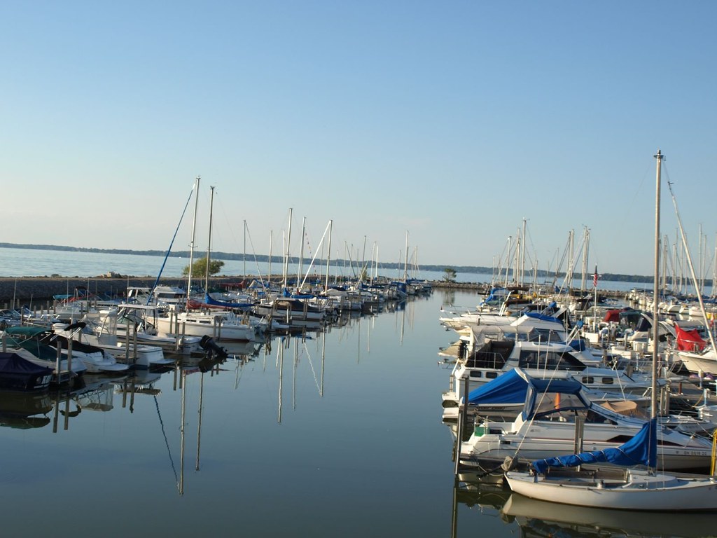SANDUSKY, OHIO* The Marina on Lake Erie in Sandusky, Ohio gobucks2