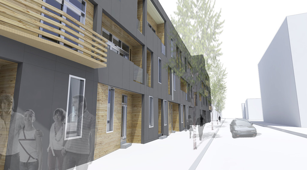 ISA Fishtown Houses on Tulip St Modern homes designed by I… Flickr