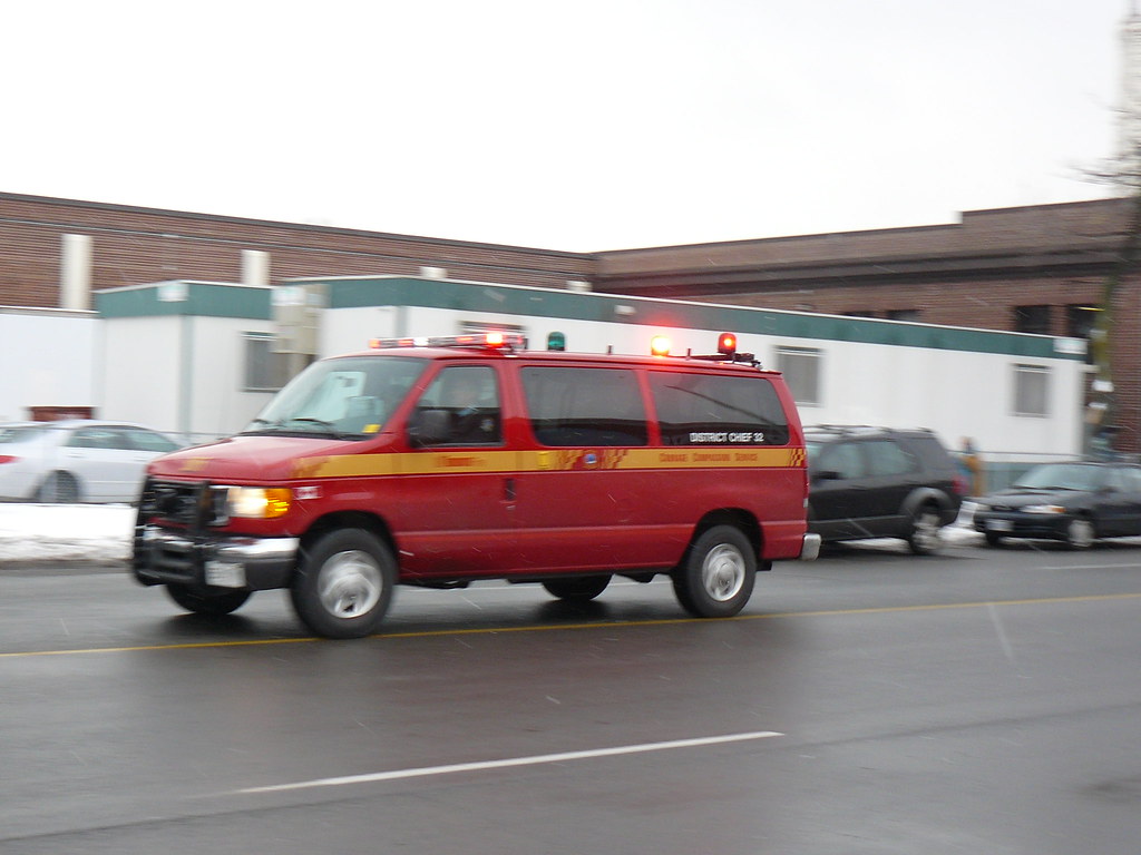 Fire Chief's Van Toronto Fire Service. The District Chief'… Flickr