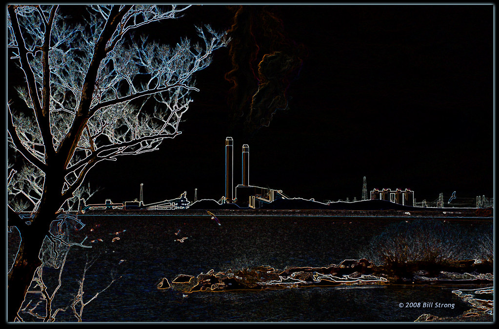 Nanticoke industrial Just playing with filters in Photosho… Flickr