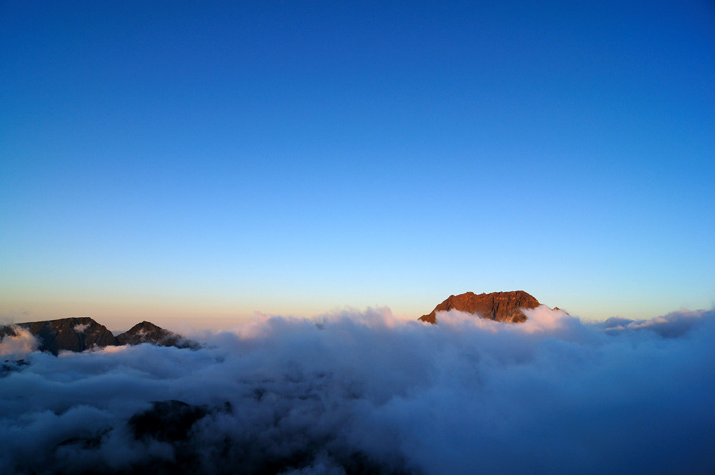 Massif du Piton des Neiges vu du Maïdo, Réunion Fin de jou… Flickr