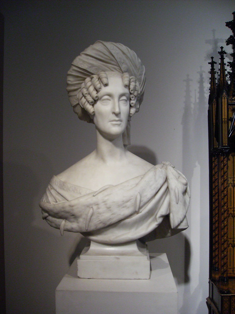 Bust of Queen MarieAmélie of France by Baron FrançoisJos… Flickr