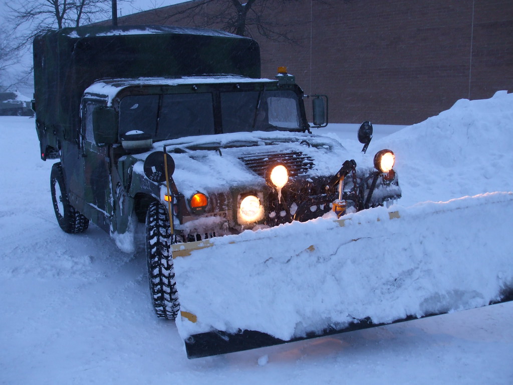 DSCF0656 HMMWV with plow! timbphotos Flickr
