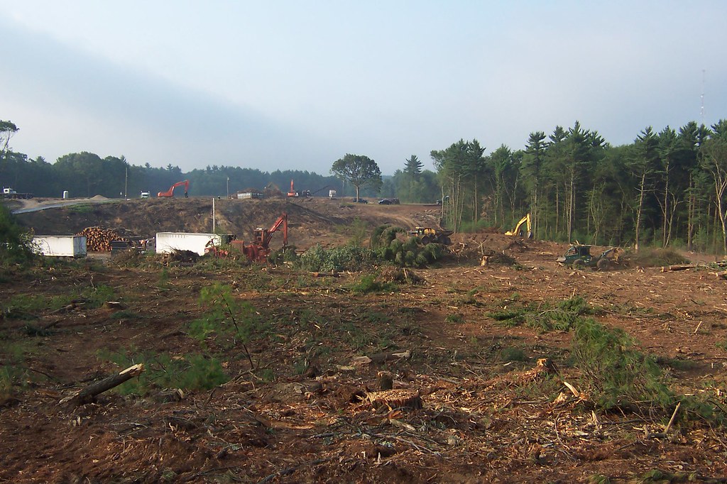 Sharon Job 48 acres being cleared for new mall wmmark Flickr
