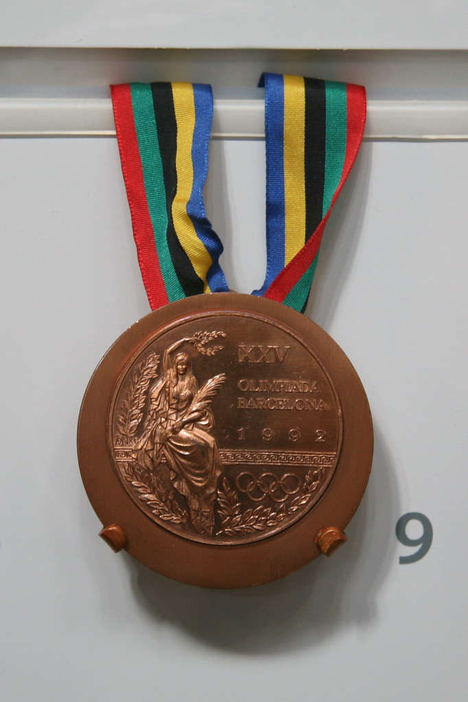 1992 Barcelona Olympic Games, Bronze Medal, Shannon Miller, Gymnastics Uneven Bars a photo on