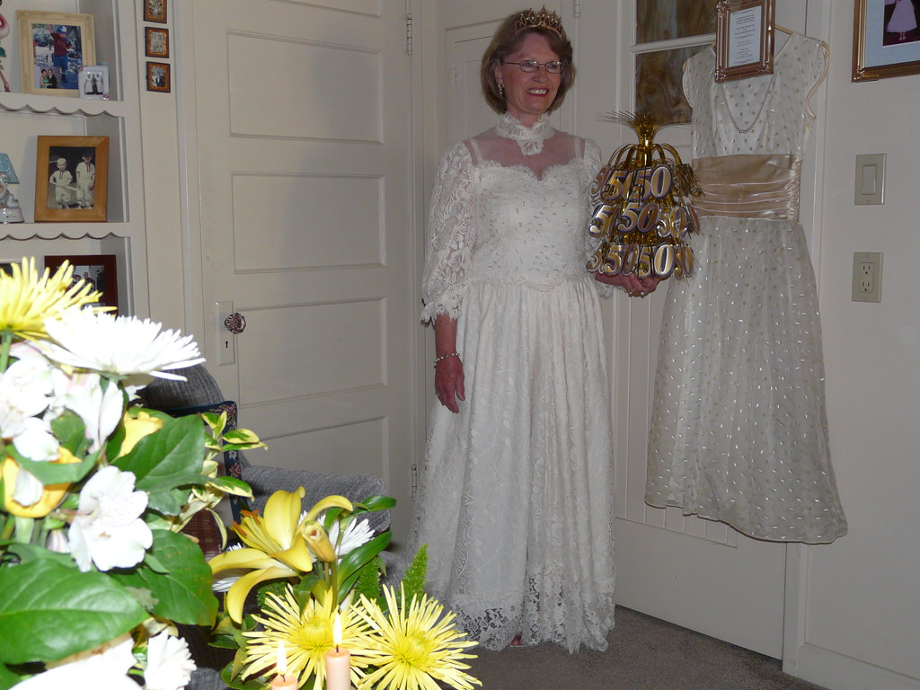 Original Wedding Dress and 50th Wedding Anniversary Gown Flickr
