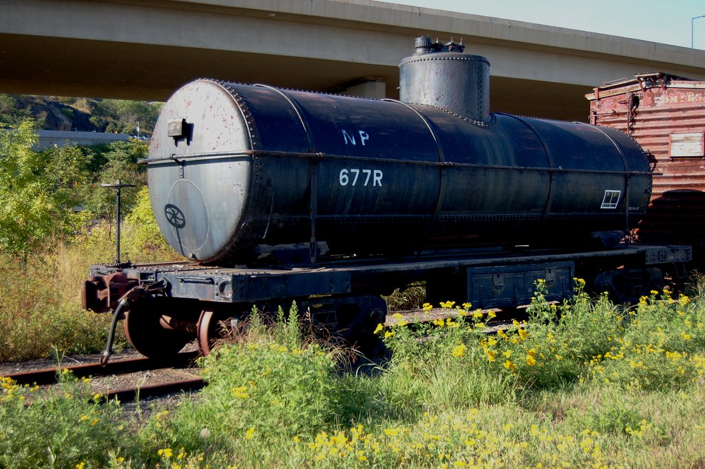 Tank Car Northern Pacific Railway No. 677R, Minnesota, Du… Flickr