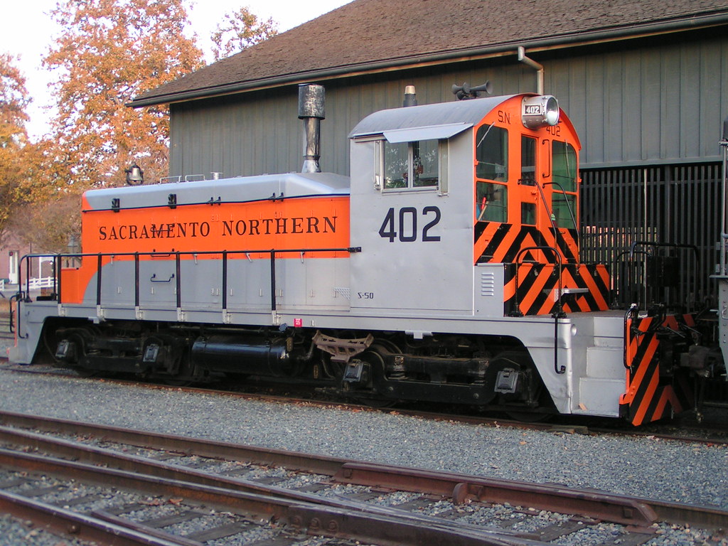 SN 402 EMD SW1 Sacramento Northern Railway … Flickr