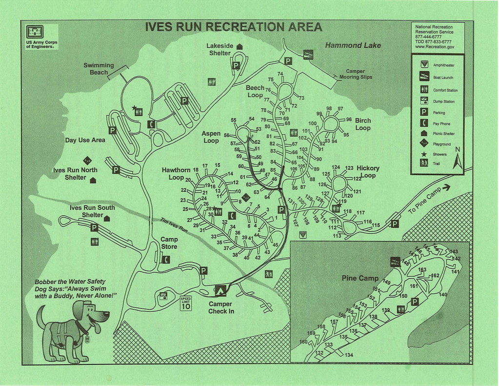 Ives Run Campground at TiogaHammond Lakes Campground map.… Flickr