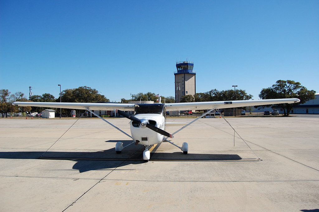 Parked at is a pretty cool airport. … Flickr