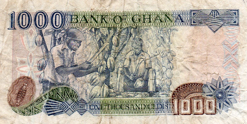Ghana Reverse Old 1000 Cedis Ayopeju Falekulo Flickr