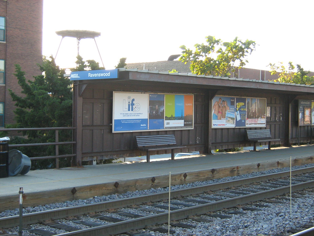Ravenswood Metra Station 4751 N Ravenswood Ave Chicago, IL… Flickr