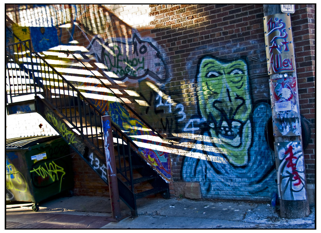 Art Alley Rapid City seemed like a designated "street ar… Flickr