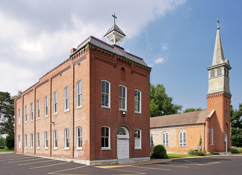 Old Saint Ferdinand Shrine, in Florissant, Missouri, USA … Flickr