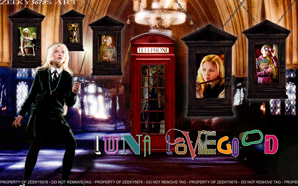 Luna Lovegood Charcter Wallpaper Here's my first Character… Flickr