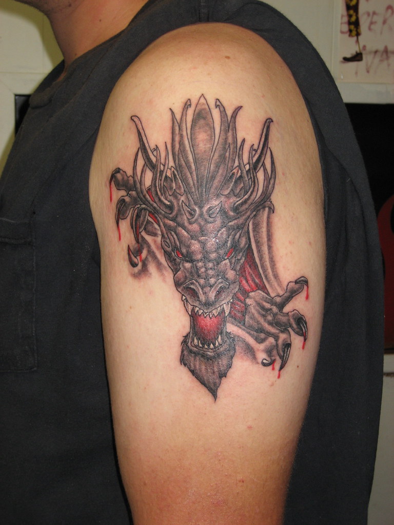 Ripping Dragon Tattoo stevestattoostexarkana Flickr