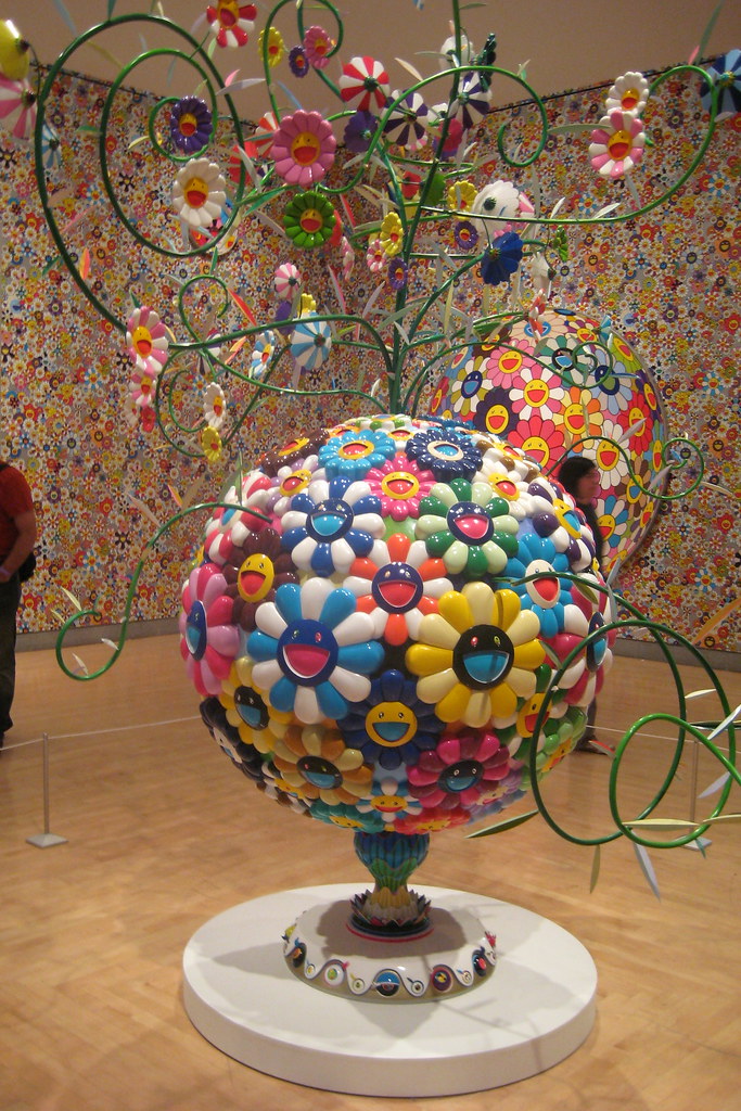 NYC Brooklyn Brooklyn Museum ©MURAKAMI Flower Matango a photo