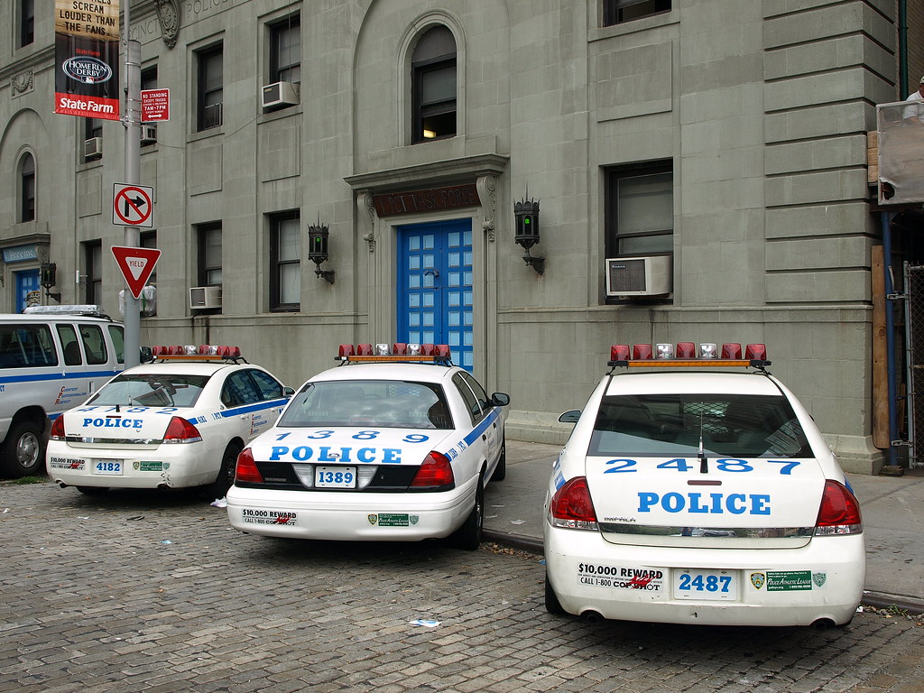 P001 NYPD Police Station Precinct 1, Tribeca, New York Cit… Flickr