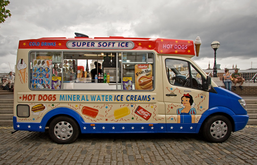 Street Parking (London Edition) Ice Cream Van It's a sign… Flickr