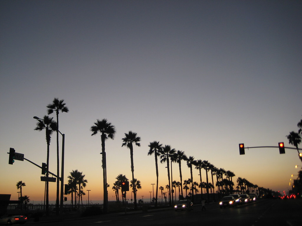 sunset in Orange County Orange County, CA, USA Flickr