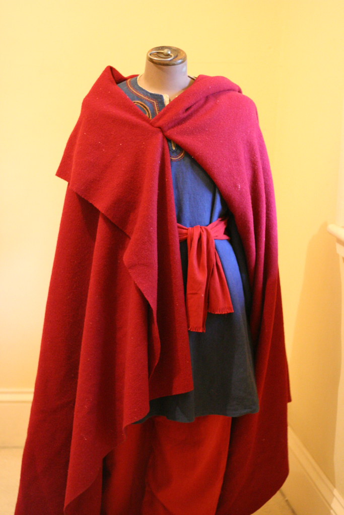 Embroidered Viking Tunic, Under Tunic, Braies & Cloak Flickr