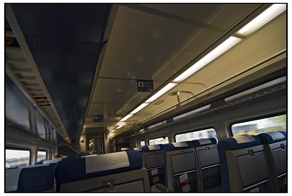 The Quiet Car perfect for us introverts. On the Amtrak Hia… Flickr