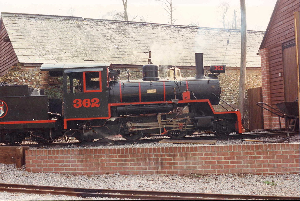 Littlecote House Railway 1990 The 15" gauge Littlecote Hou… Flickr