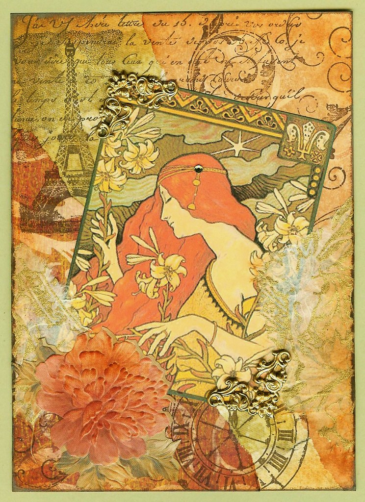 Flickriver Photoset 'Art Nouveau Collage'' by Nostalgic Collage