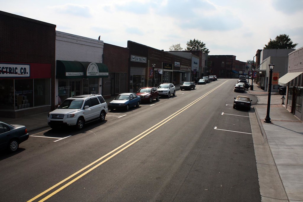 Downtown Elkin Downtown Elkin, NC taken using Pole Ariel P… Flickr