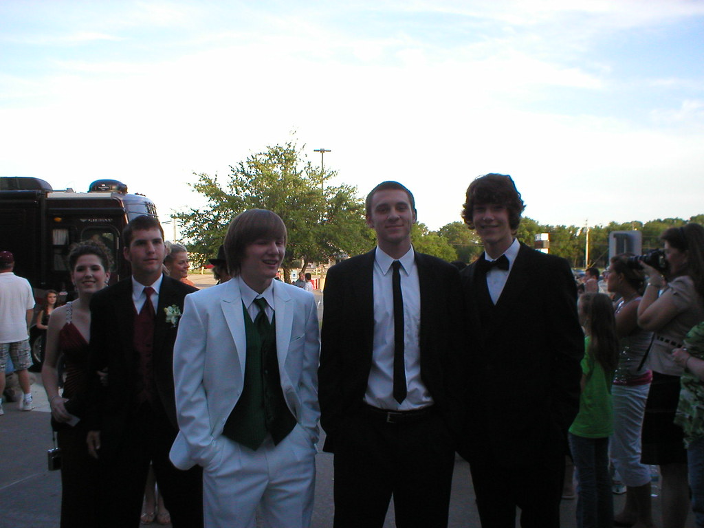 Thomas, Rolie, Hunter and? Glen Rose Prom 2008 diddlede Flickr